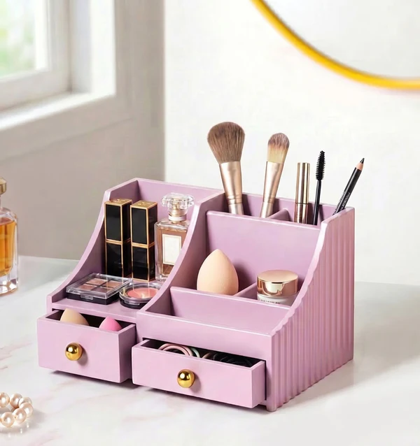 Organiser With Drawers Blush Lilac image 2